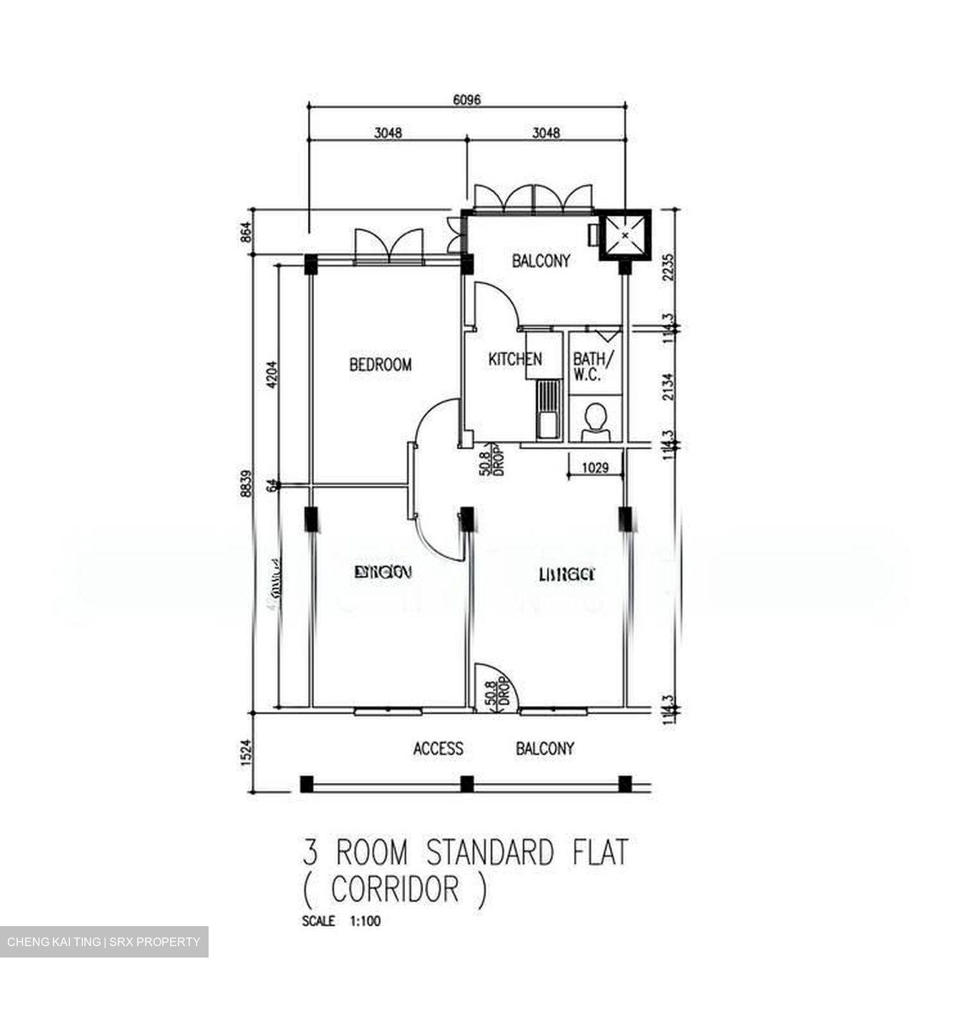 Blk 60 Macpherson Garden (Geylang), HDB 3 Rooms #588847101